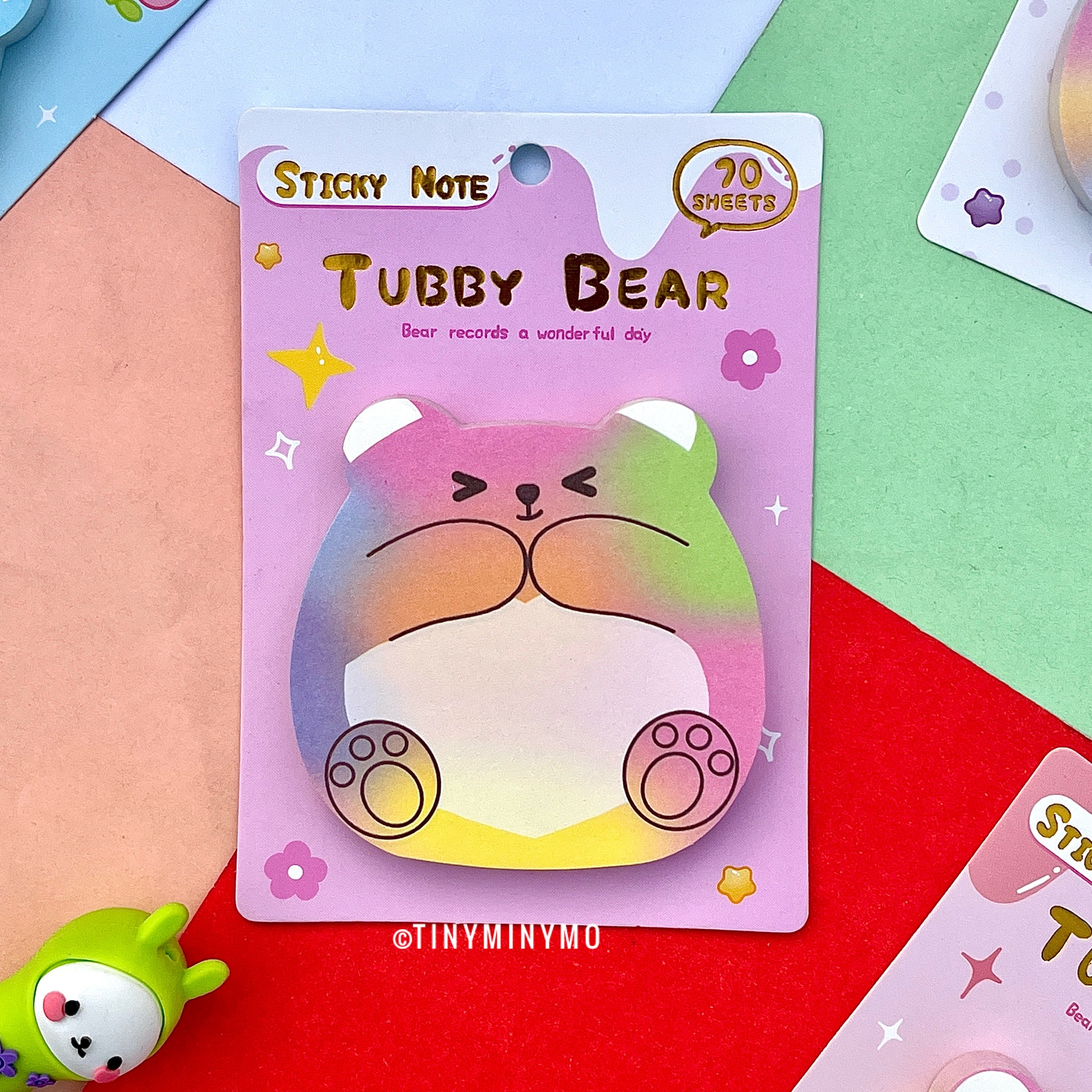 Bear Sticky Notes - Tinyminymo