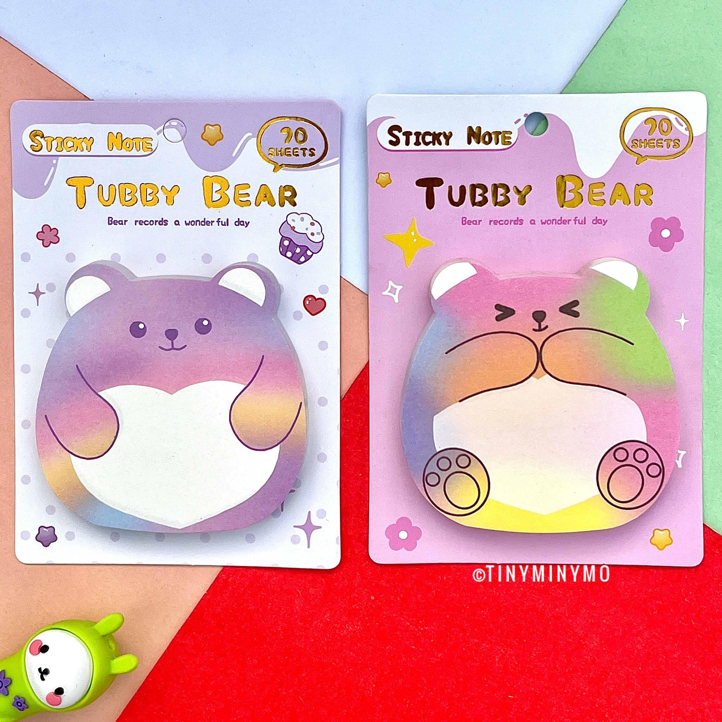 Bear Sticky Notes - Tinyminymo