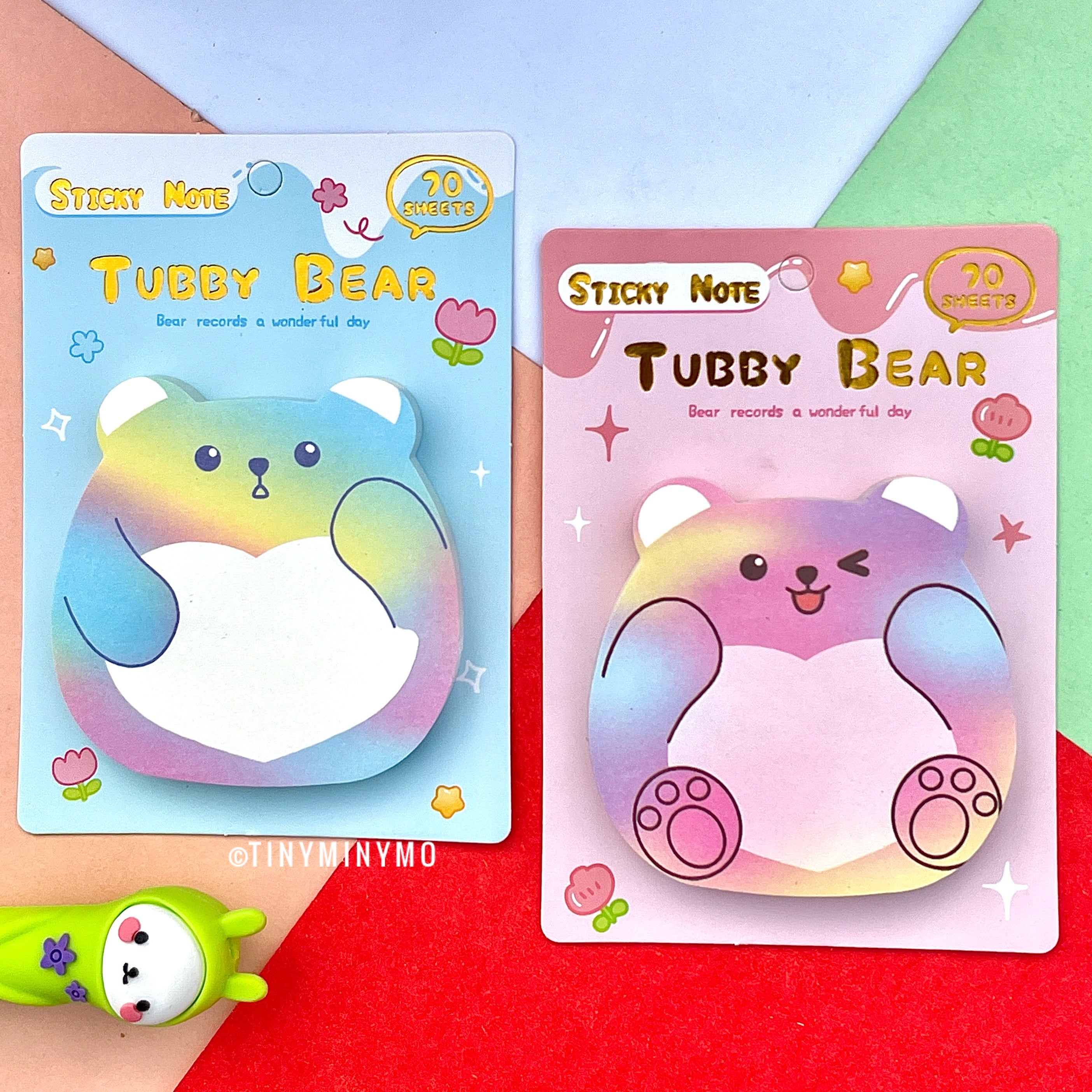 Bear Sticky Notes - Tinyminymo