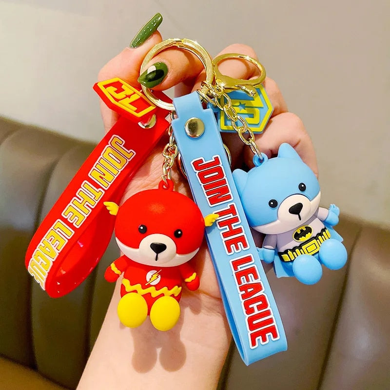 Bear Super Hero 3D Keychain - Tinyminymo