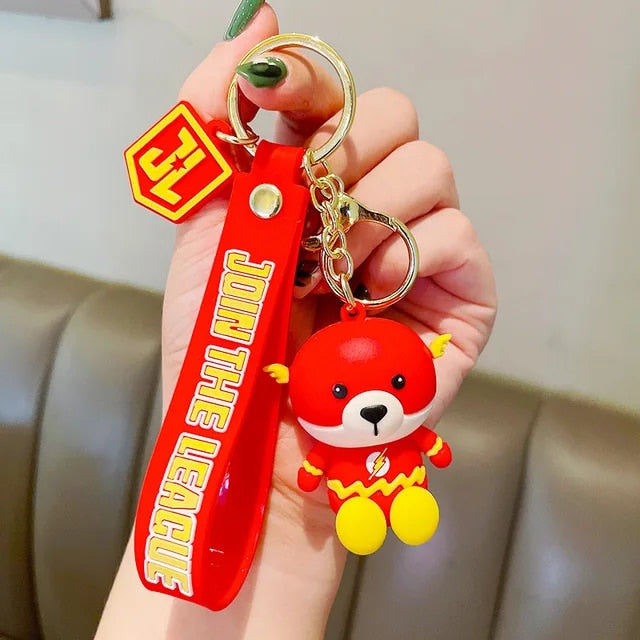 Bear Super Hero 3D Keychain - Tinyminymo