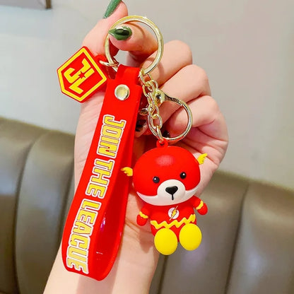Bear Super Hero 3D Keychain - Tinyminymo