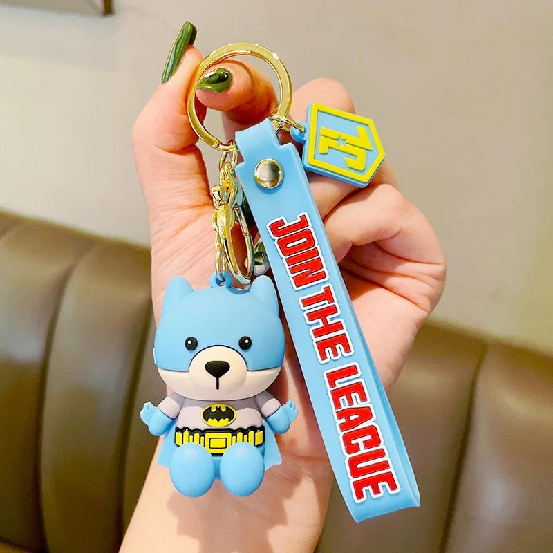 Bear Super Hero 3D Keychain - Tinyminymo