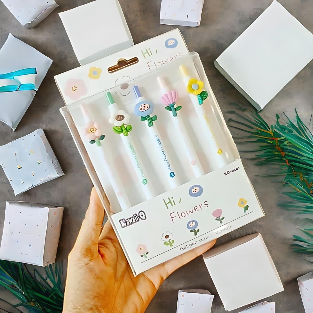 Beautiful Nature Charm Gel Pen Set - Tinyminymo