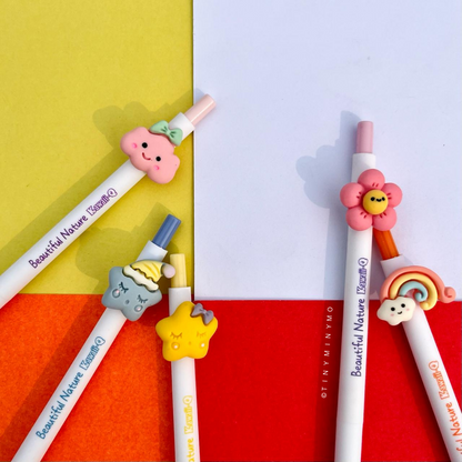 Beautiful Nature Charm Gel Pen Set - Tinyminymo