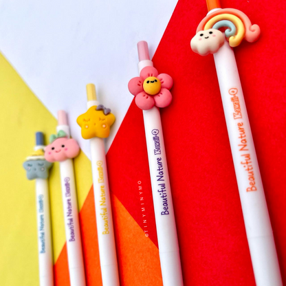 Beautiful Nature Charm Gel Pen Set - Tinyminymo