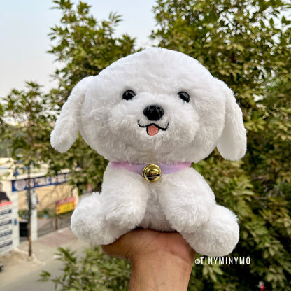 Bichon Frise Plush Toy - Tinyminymo