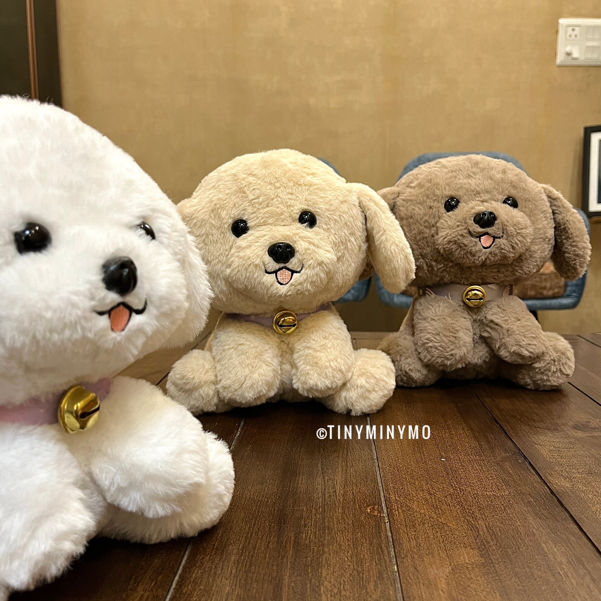 Bichon Frise Plush Toy - Tinyminymo