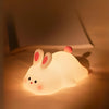 Big Face Rabbit Silicone Night Light