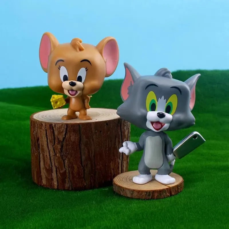 Big Face Tom and Jerry Action Figure - Tinyminymo