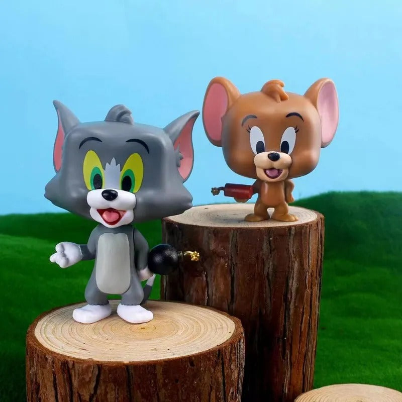Big Face Tom and Jerry Action Figure - Tinyminymo