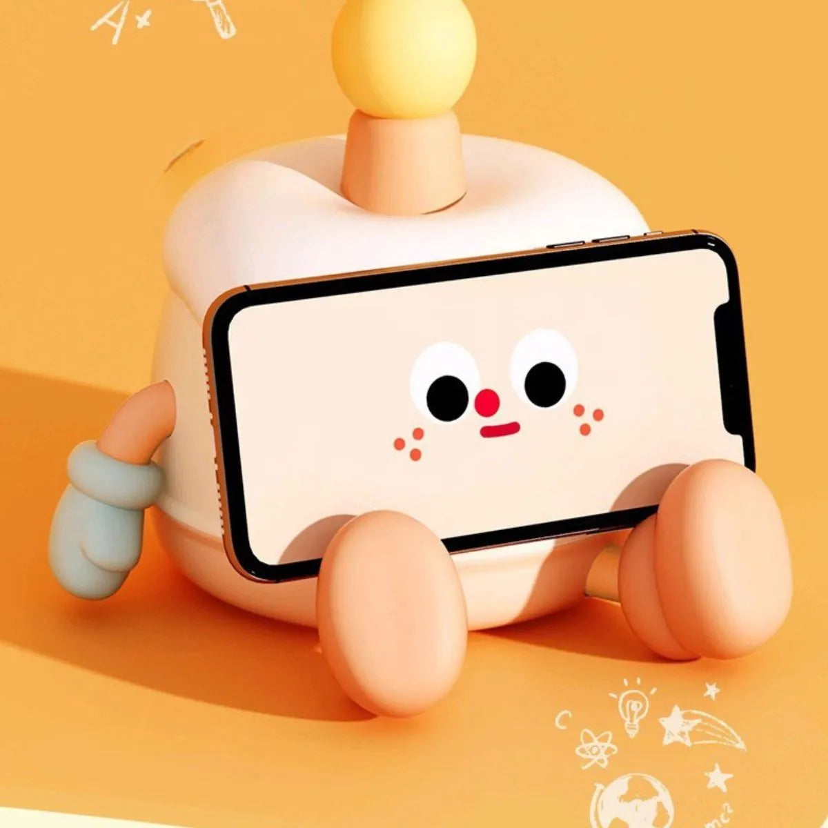 Birthday Cake Lamp as a Phone Stand - Tinyminymo