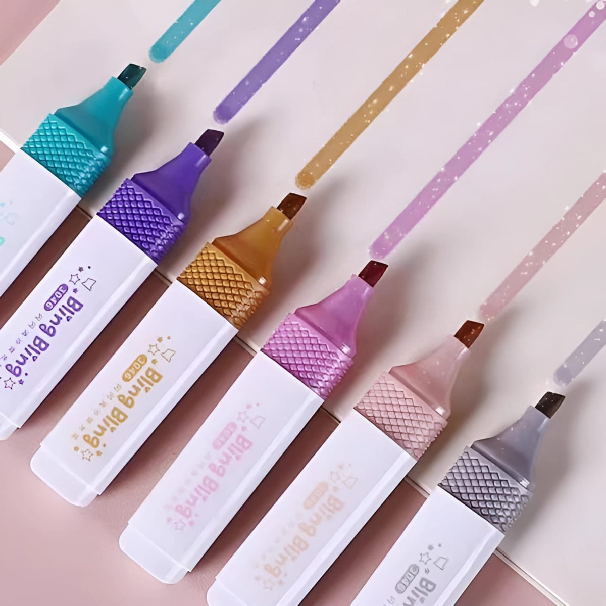 Bling Bling Highlighters - Set of 4 - Tinyminymo