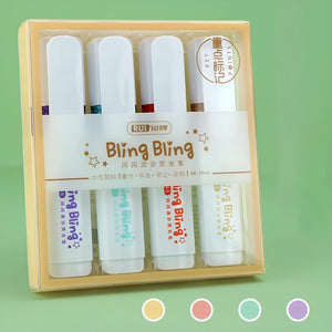 Bling Bling Highlighters - Set of 4 - Tinyminymo