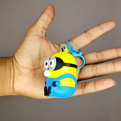 Blowing Bubble Minion 3D Keychain - Tinyminymo