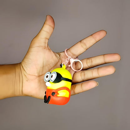 Blowing Bubble Minion 3D Keychain - Tinyminymo