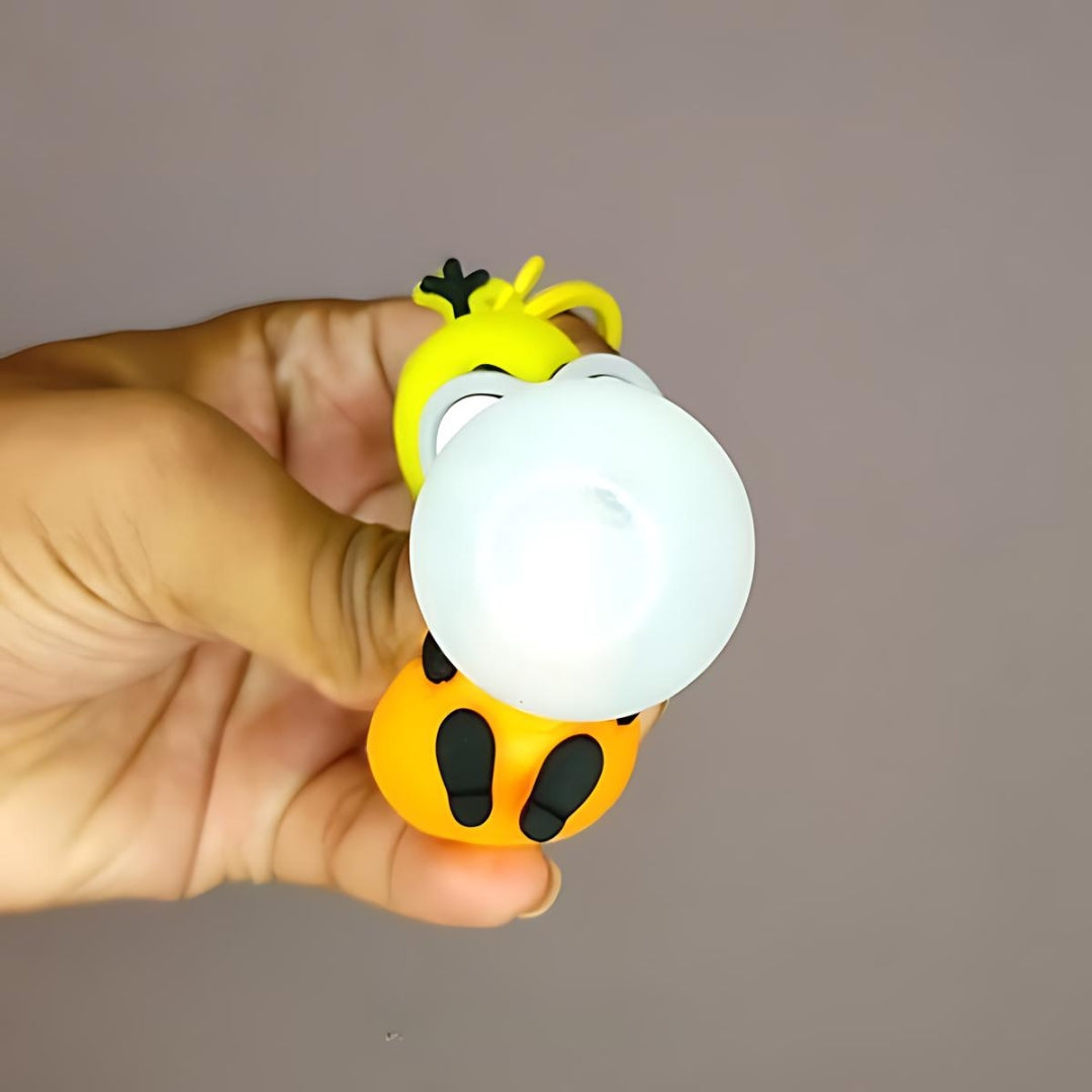 Blowing Bubble Minion 3D Keychain - Tinyminymo