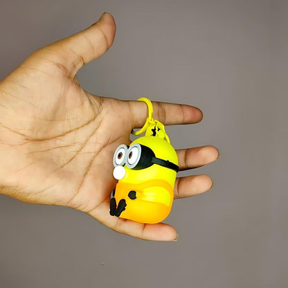 Blowing Bubble Minion 3D Keychain - Tinyminymo