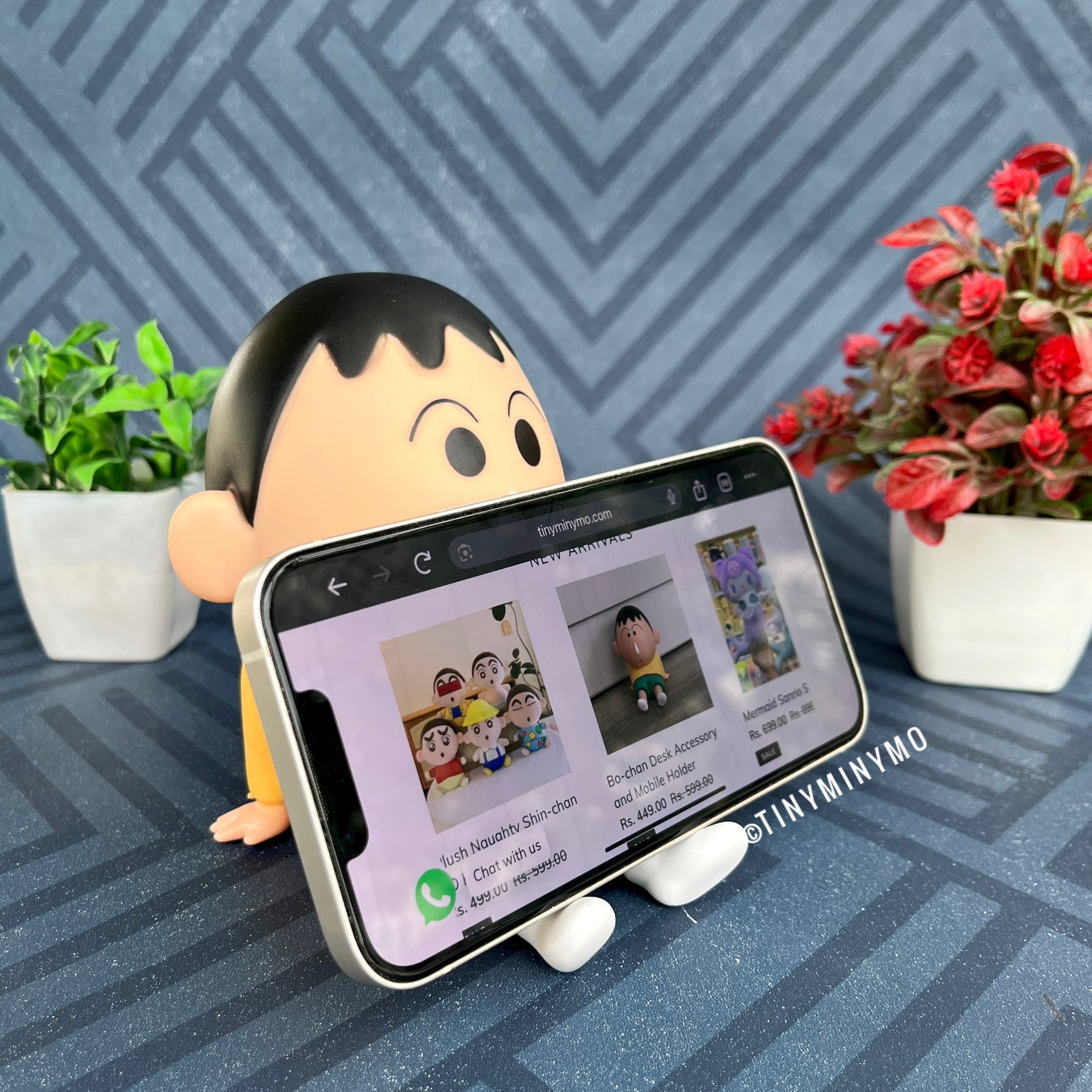Bo-chan Desk Accessory and Mobile Holder-Tinyminymo
