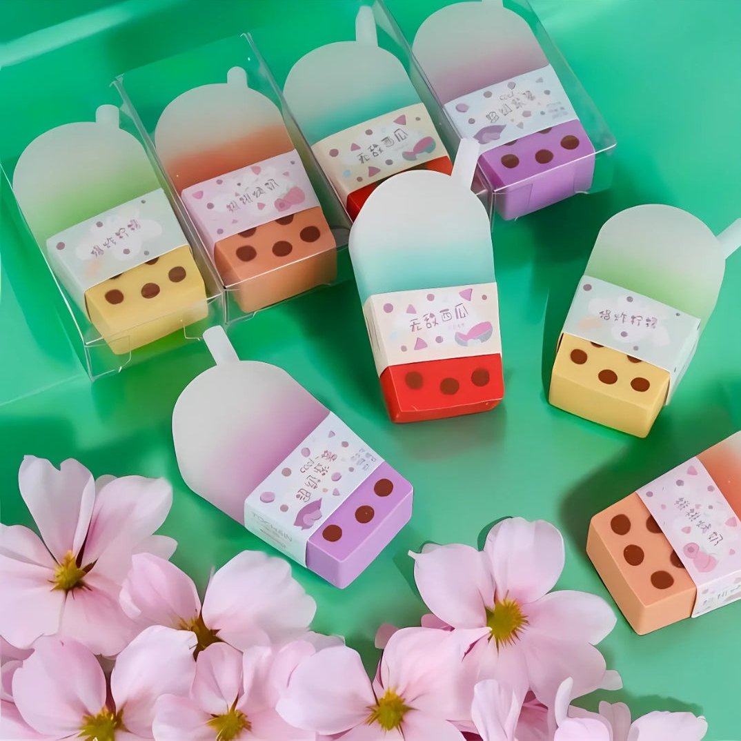 Boba Tea Eraser - TInyminymo