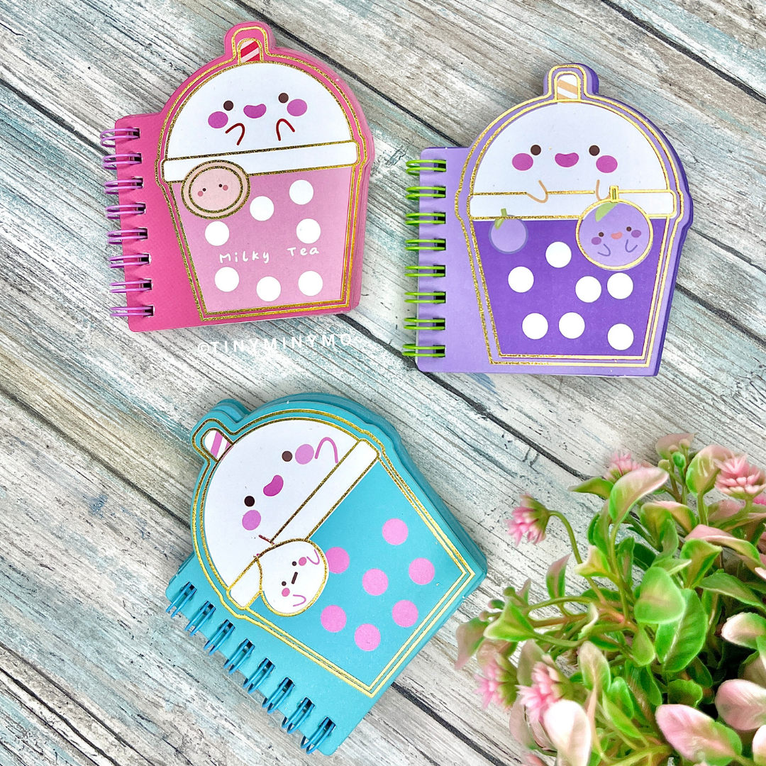 Boba Tea Mini Diary - Tinyminymo