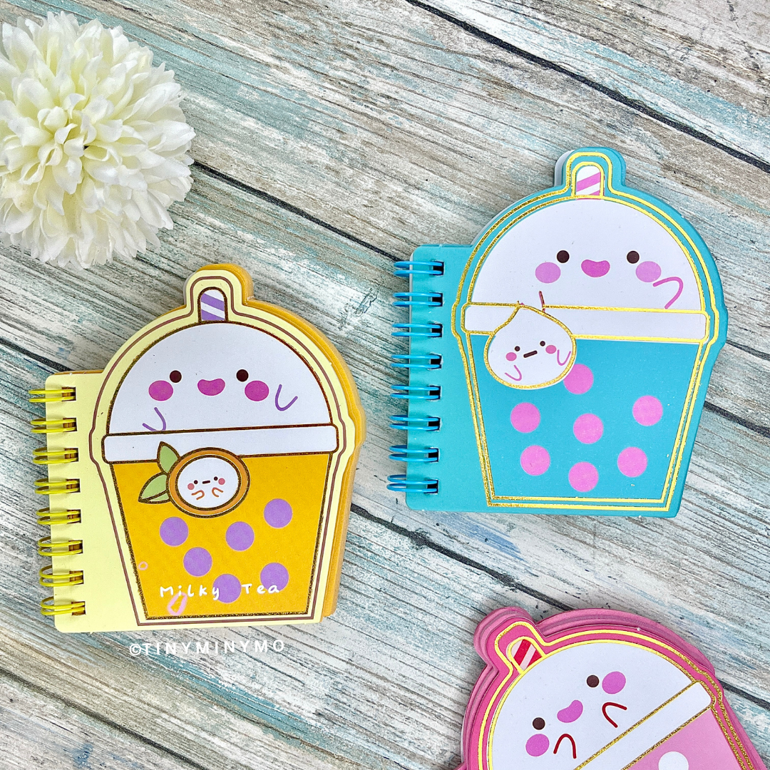 Boba Tea Mini Diary - Tinyminymo
