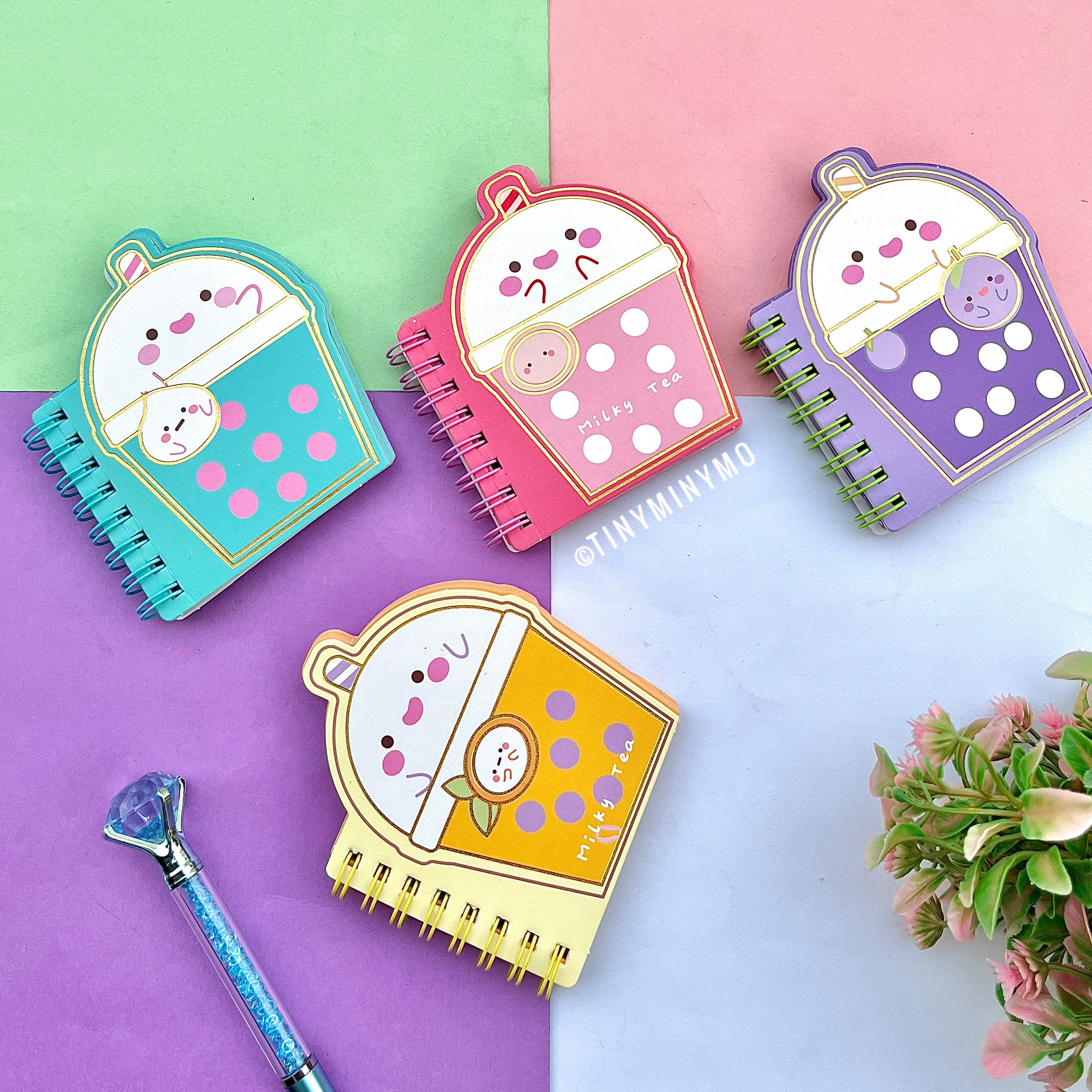 Boba Tea Mini Diary - Tinyminymo