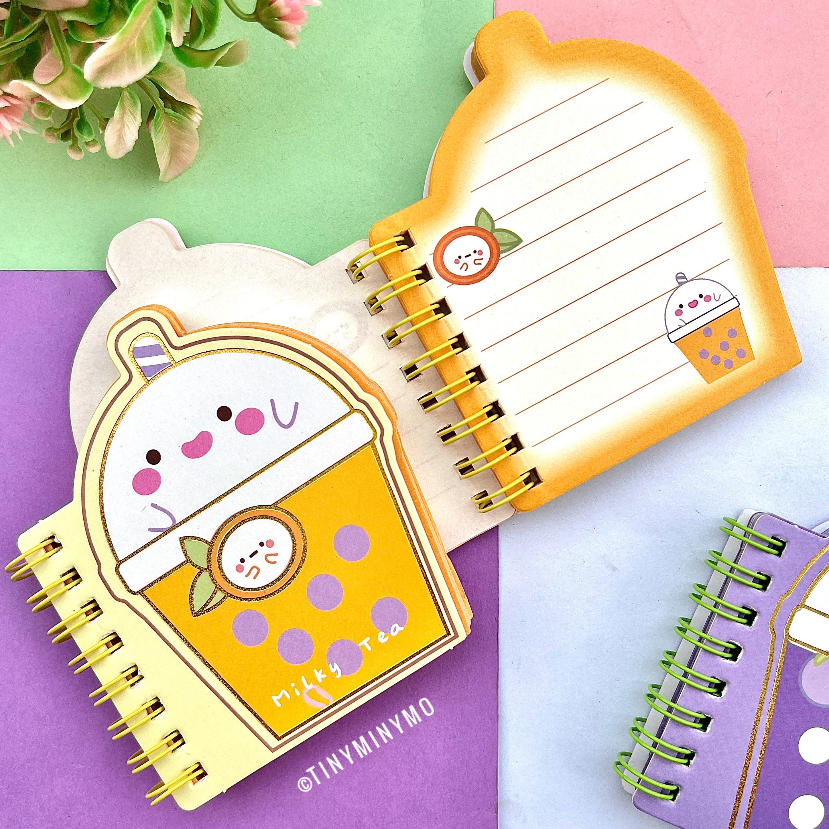 Boba Tea Mini Diary - Tinyminymo