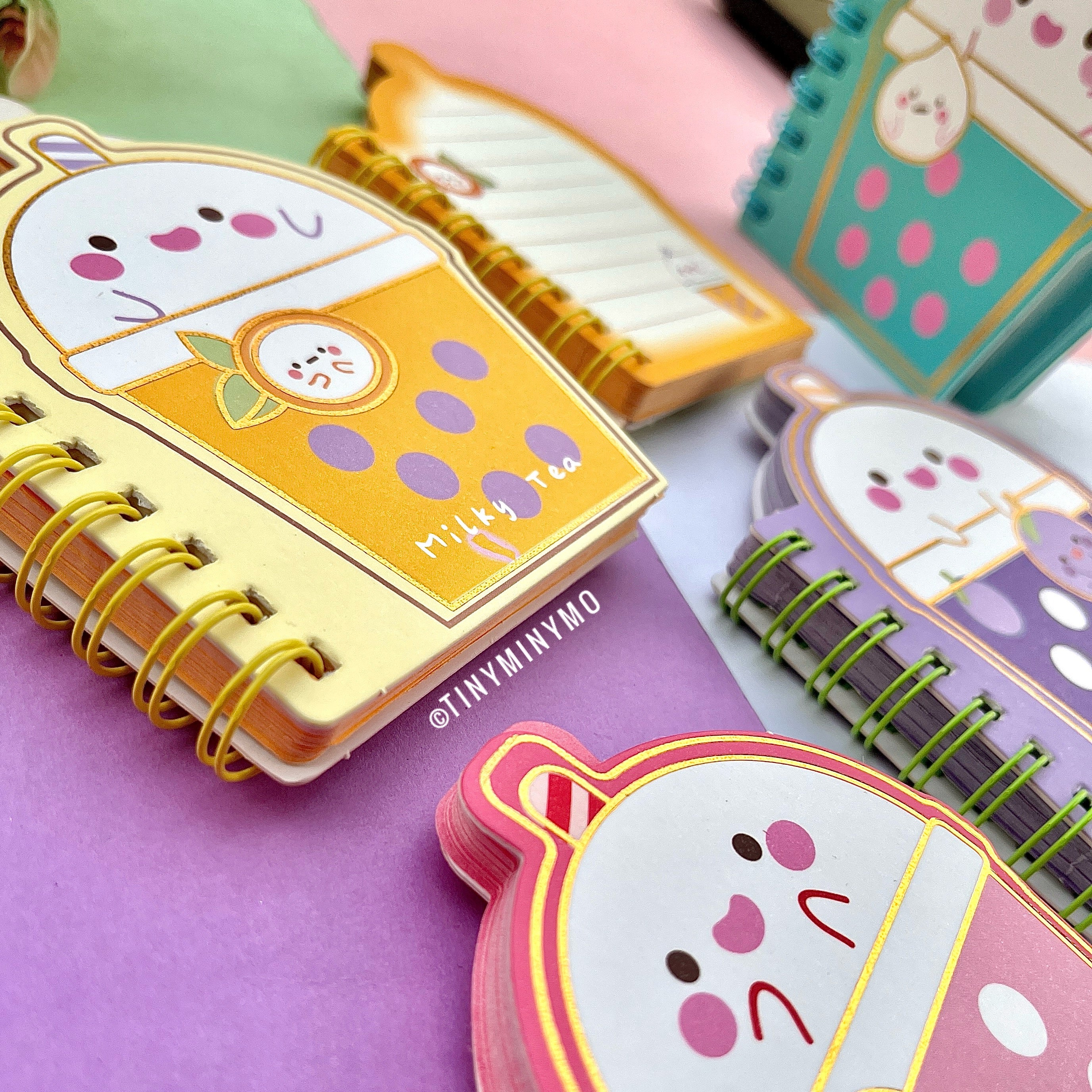 Boba Tea Mini Diary - Tinyminymo