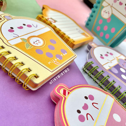 Boba Tea Mini Diary - Tinyminymo