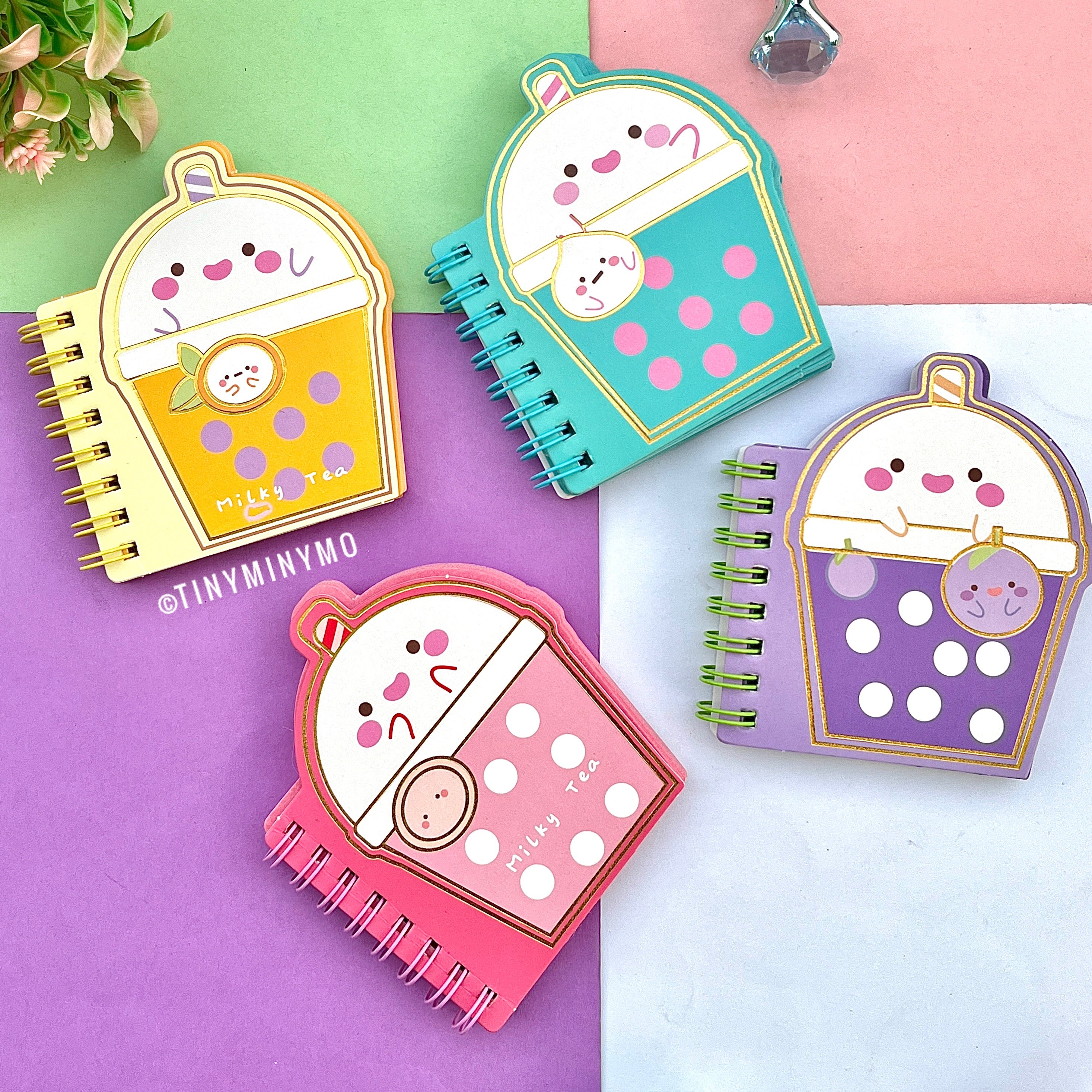 Boba Tea Mini Diary - Tinyminymo