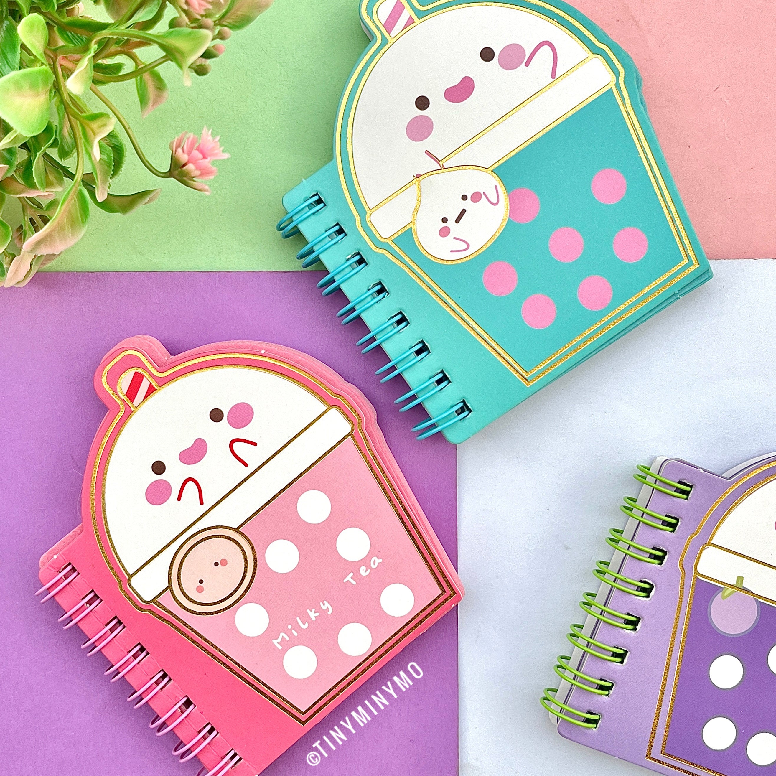 Boba Tea Mini Diary - Tinyminymo