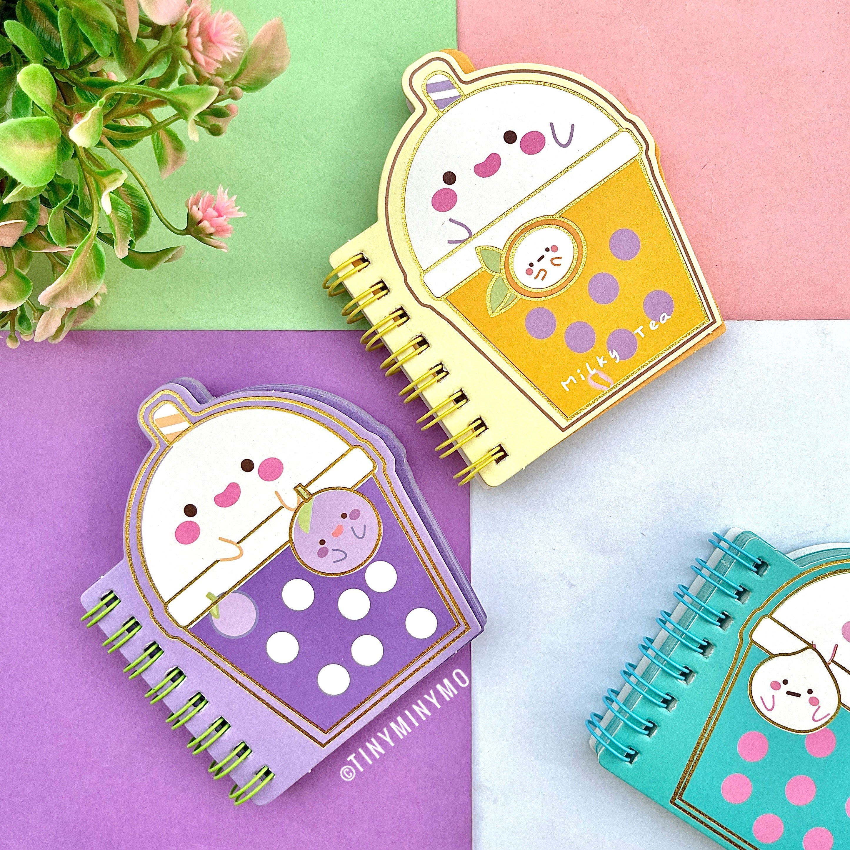 Boba Tea Mini Diary - Tinyminymo