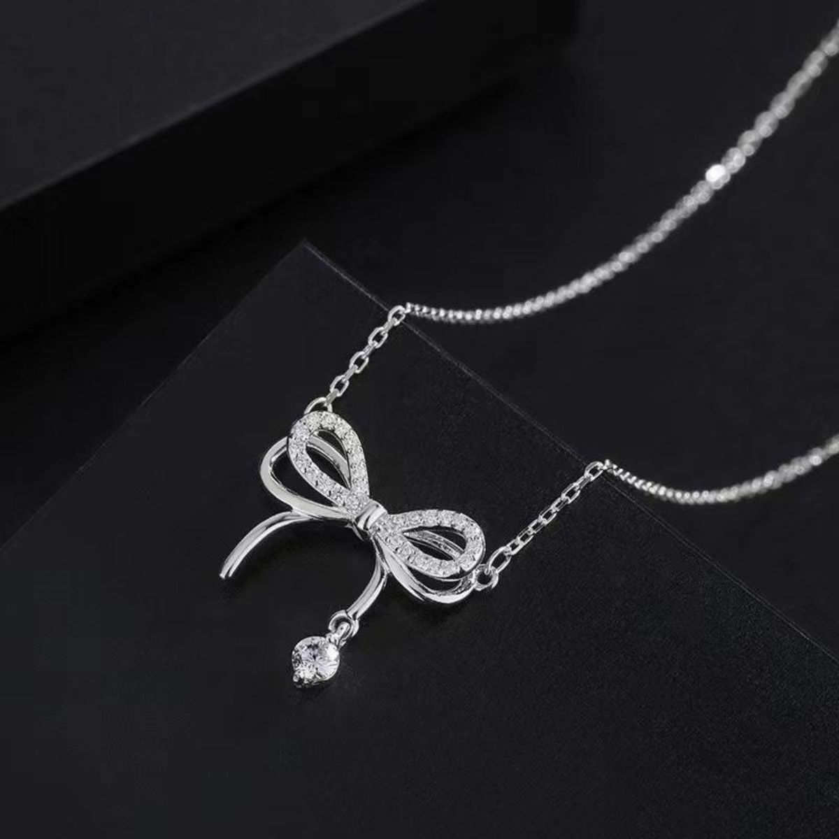 Bowknot Pendent Necklace - Tinyminymo 