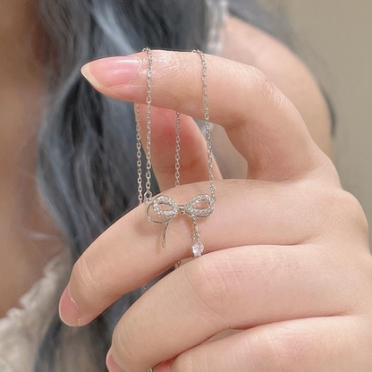 Elegant Bowknot Necklace - Tinyinymo