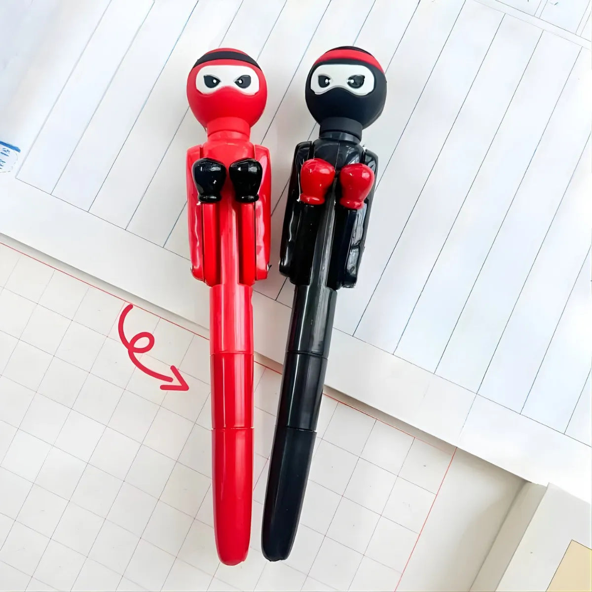 Ninja Boxing Pens - Tinyminymo