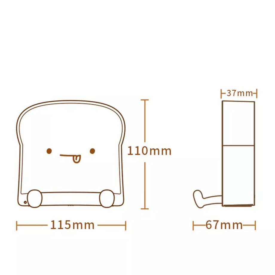 Bread Toast LED Touch Lamp - Tinyminymo