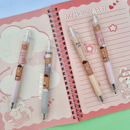 Bubble Bear Gel Pen Set - Tinyminymo