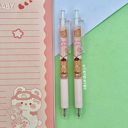 Bubble Bear Gel Pen Set - Tinyminymo