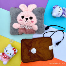 Load image into Gallery viewer, Bunny Electric Furr Hot Water Bag - Tinyminymo
