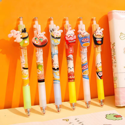 Bunny Noodle Kawaii Gel Pen - Tinyminymo