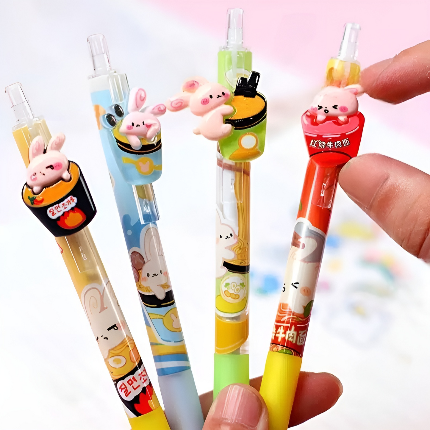 Bunny Noodle Kawaii Gel Pen - Tinyminymo