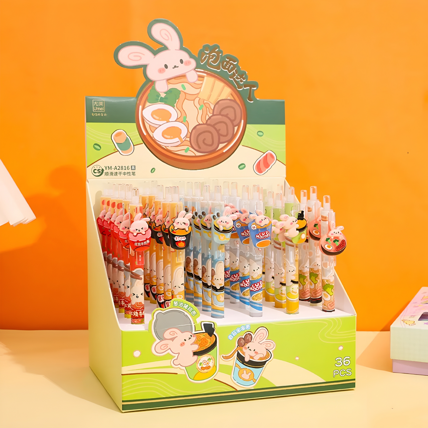 Bunny Noodle Kawaii Gel Pen - Tinyminymo