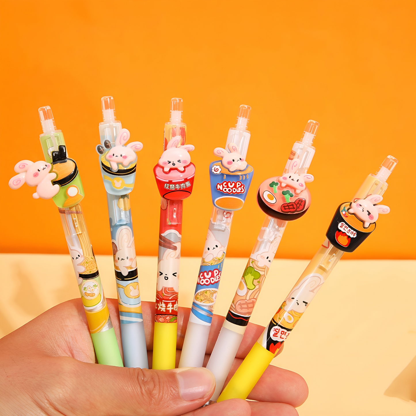Bunny Noodle Kawaii Gel Pen - Tinyminymo