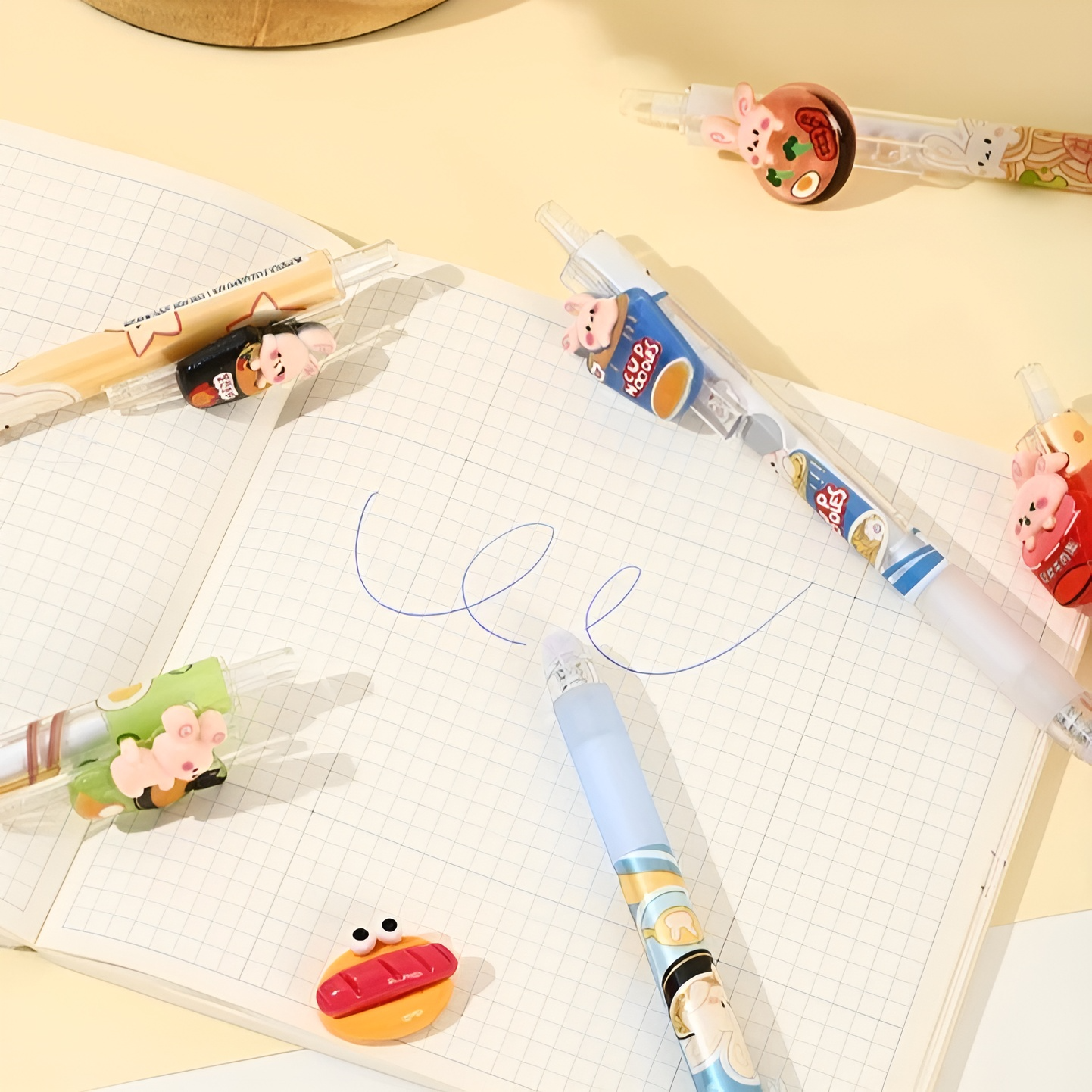 Bunny Noodle Kawaii Gel Pen - Tinyminymo