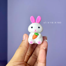 Load image into Gallery viewer, Bunny with Carrot Pencil Sharpener - Tinyminymo
