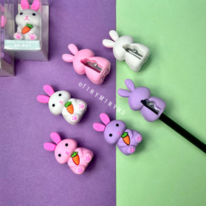 Bunny with Carrot Pencil Sharpener - Tinyminymo
