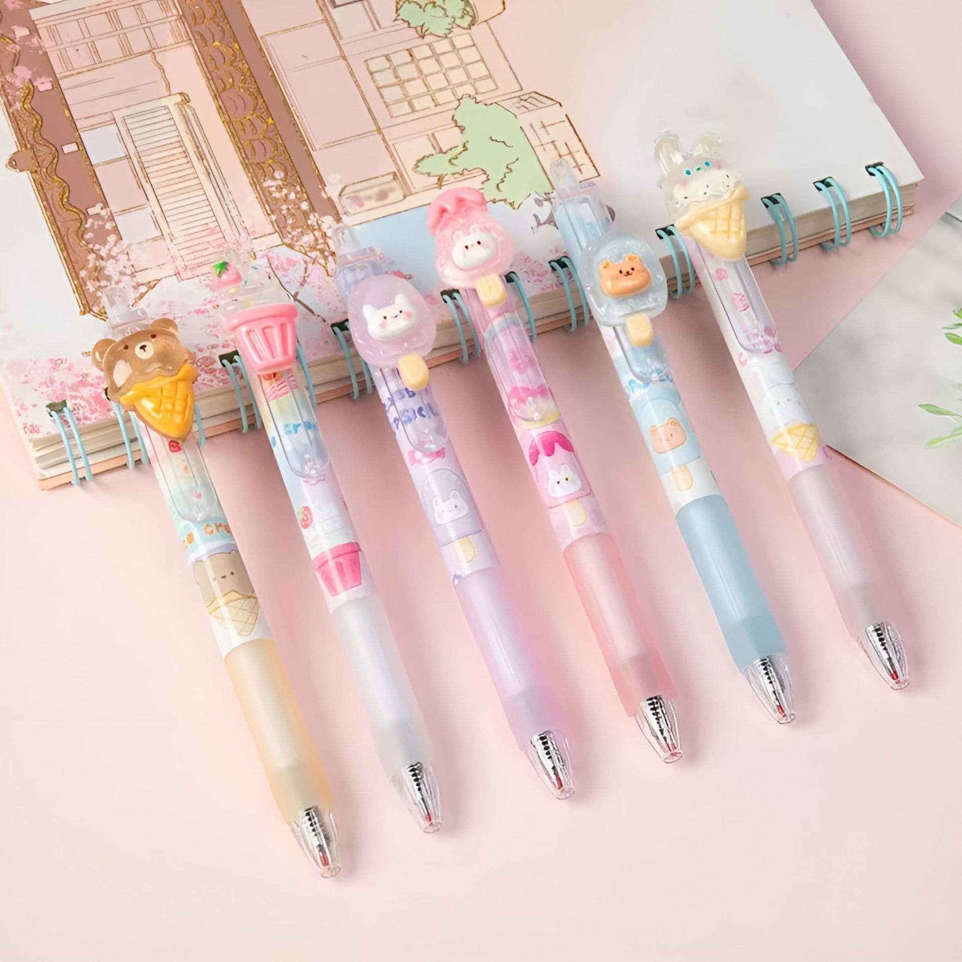 Bunny and Bear Gel Pen - Tinyminymo