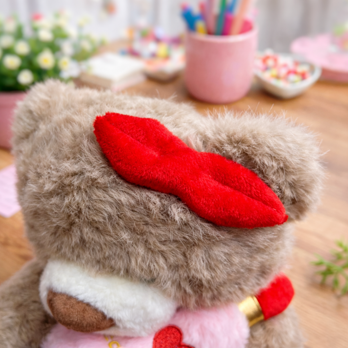 Red Lips Detailing - Tinyminymo