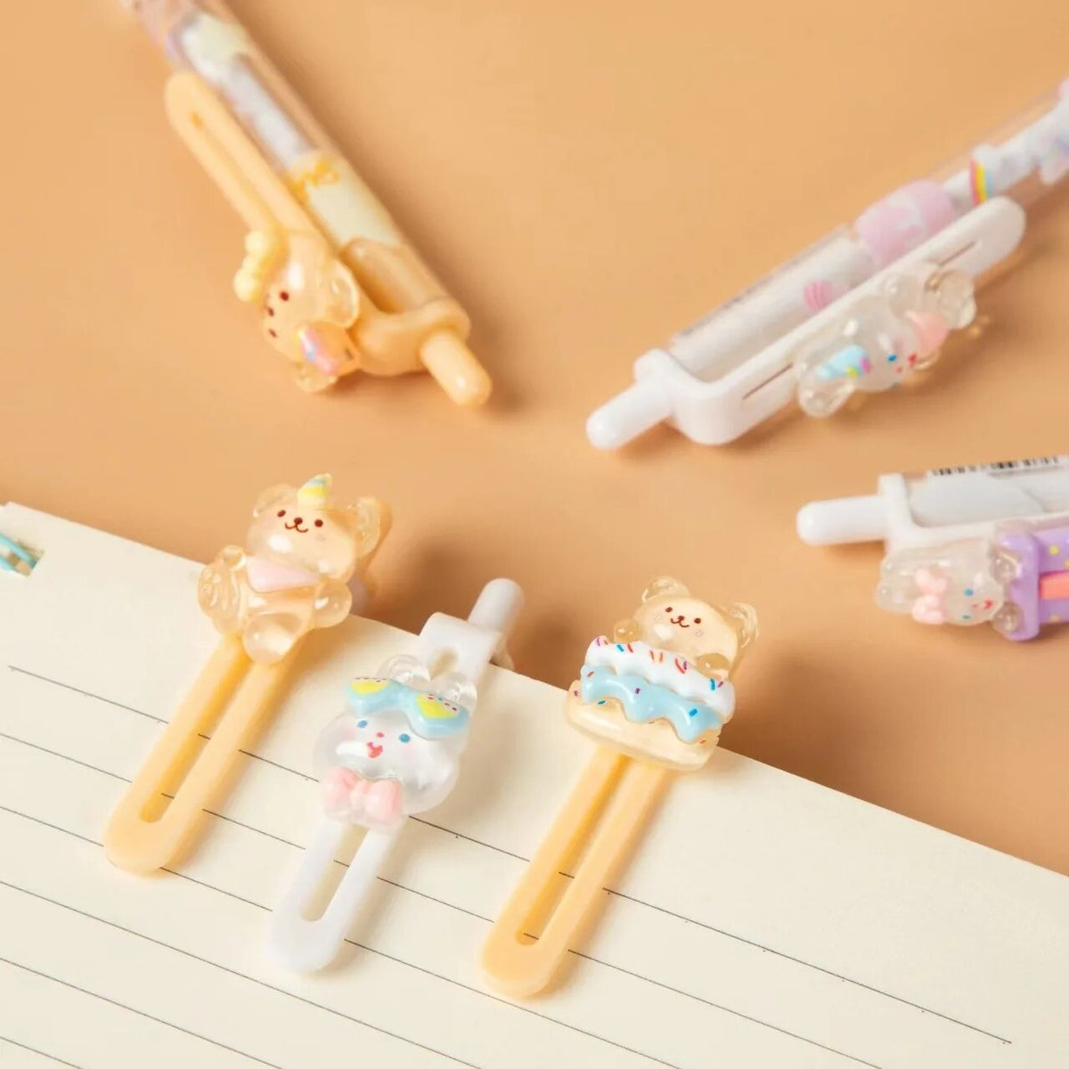 Bunny and Bear Party Gel Pen - Tinyminymo